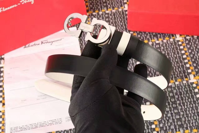 FERRAGAMO 페레가모 여성 양면벨트 71243 [2.5cm]