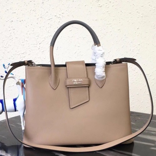 PRADA 프라다 레더 토트 숄더백 1BG148-5