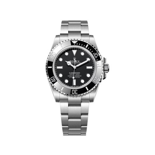 40위 ROLEX 로렉스 서브마리너 흑판 메탈 논데이트 베스트 114060 블랙 다이얼 논 데이트 오토매틱 무브먼트 rol0131