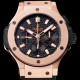 HUBLOT 위블로 301.PM.1780.RX 에볼루션 18k로즈골드 크로노그래프 블랙 카본 다이얼 신형 ETA 7750오토매틱 무브먼트 hub0197 - Hublot Bigbang TOP Grade Quality Evolution 18k Rose Gold Chronograp Black Carbon Dial ETA 7750 Automatic Movement