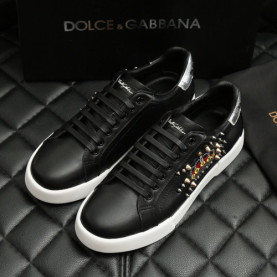 DOLCE & GABBANA 돌체앤가바나 자수 스니커즈