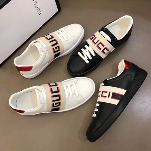 GUCCI 구찌 밴드 스트랩 스니커즈