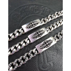 CHROME HEARTS 크롬하츠 925실버 남성팔찌 3디자인 (폭15mm)