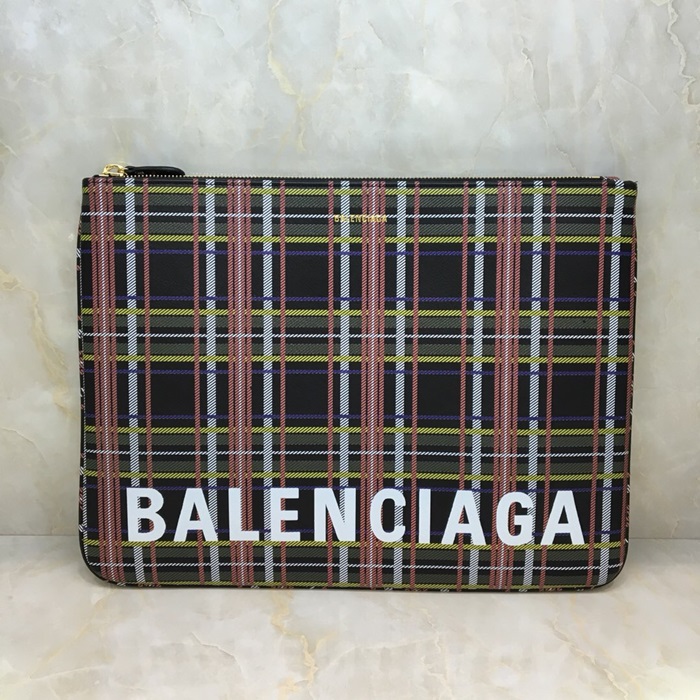 BALENCIAGA 발렌시아가 레더 클러치백 BGB0467