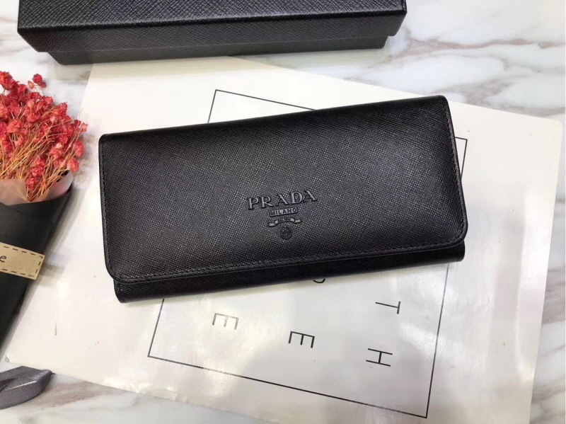 PRADA 프라다 모노크롬 장지갑 3COLOR