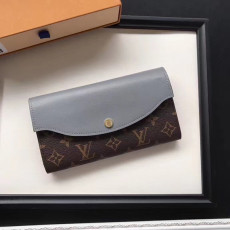 LOUIS VUITTON 루이비통 사라 롱월릿 그레이