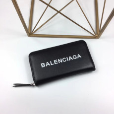 BALENCIAGA 발렌시아가 남여공용 로고 에브리데이 지퍼장지갑