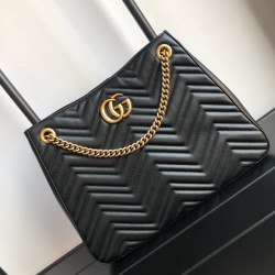 GUCCI 구찌 GG 마몬트 마틀라세 숄더백 4가지 색상