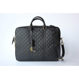 GUCCI 구찌 2020 남성용 구찌 시마 가죽 서류가방