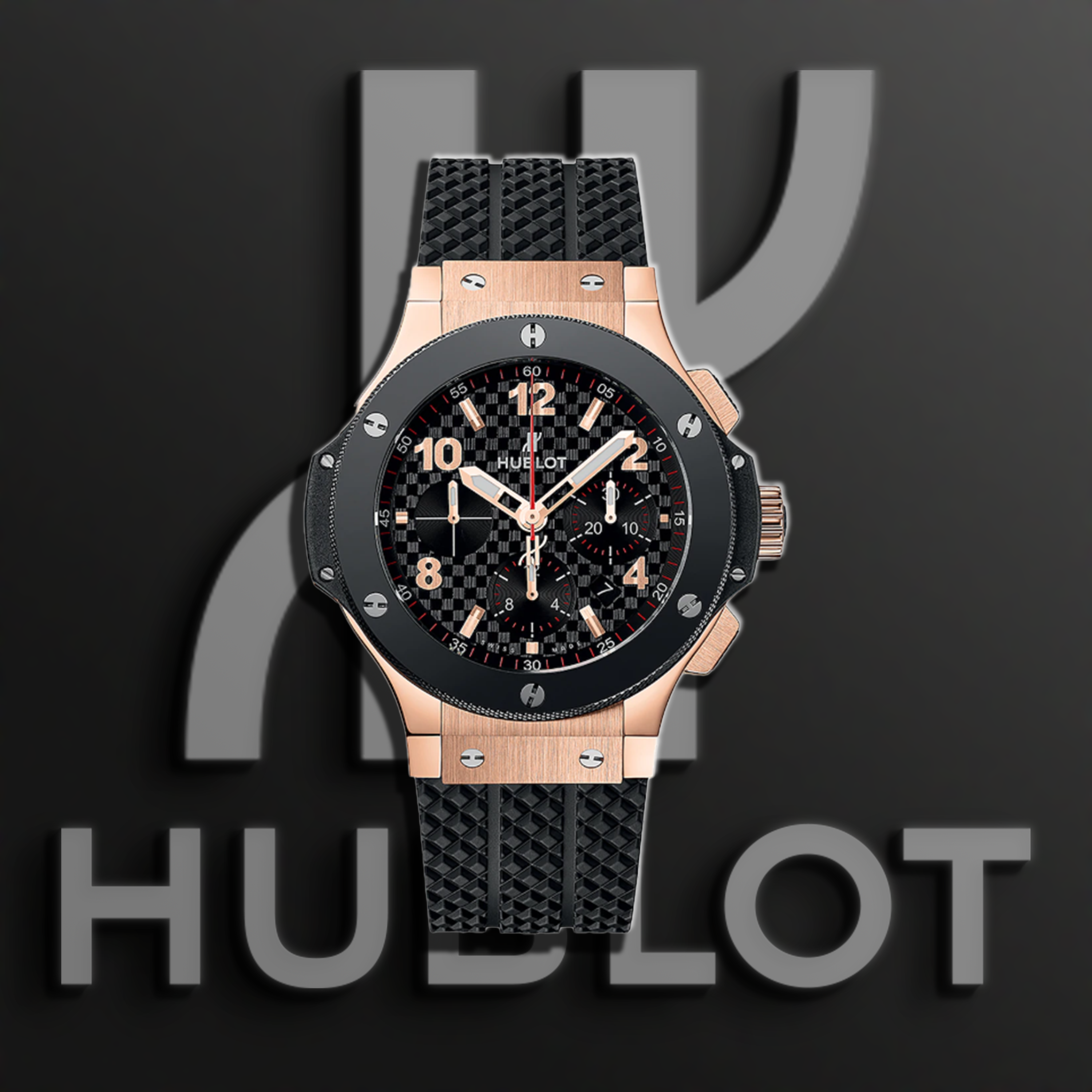 6위 HUBLOT 위블로 휴블럿 베스트 1:1제작 로즈 골드 김종국시계 위블로 대표시계 빅뱅 블랙 다이얼 오토매틱 무브먼트 hub0170