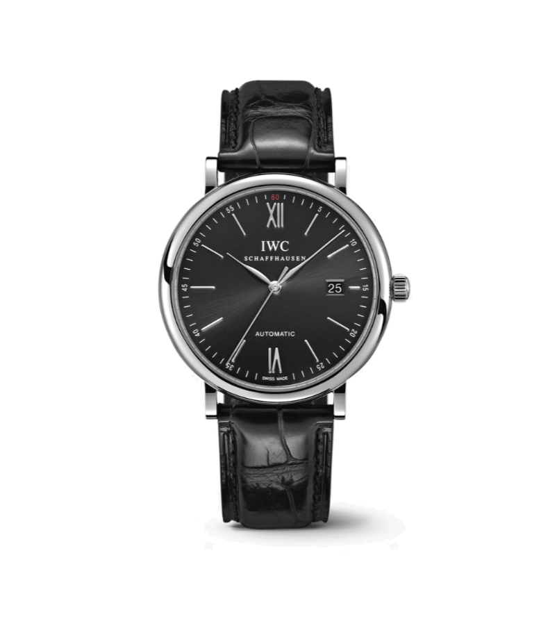 47위 IWC 아이더블유씨 베스트 1:1 제작 포르투피노 오토매틱 150주년 에디션 한정판 ETA 2892-2 남성용시계 40mm 블랙다이얼 iwc0385