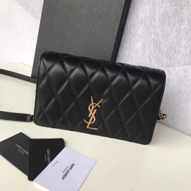 SAINT LAURENT 생로랑 모노그램 엔지체인 숄더백