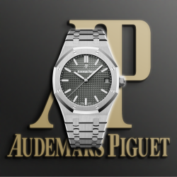 31위 AUDEMARS PIGUET 오데마피게 "오리지널 칼리버 3120 무브UP "로얄오크 15400ST.OO.1220ST.01 그레이 와플 다이얼 오토매틱 무브먼트 aud0367