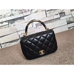 CHANEL 샤넬 메탈핸들 플랩백-1