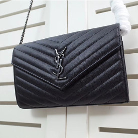 SAINT LAURENT 생로랑 모노그램 마틀라세 숄더백 360452