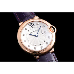 CARTIER 까르띠에 발롱블루 36mm 쿼츠-5 WE902028
