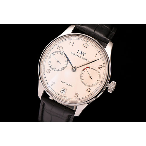 IWC 아이더블유씨 포르투기스 세븐데이즈 IW500706(실버케이스&실버핸즈)