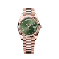 10위 ROLEX 로렉스 데이데이트 로즈골드 올리브다이얼