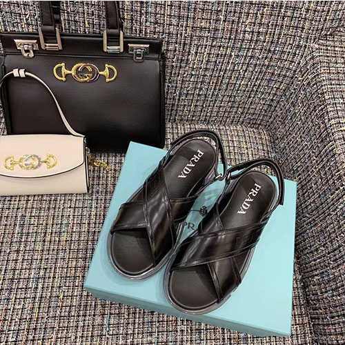 PRADA 프라다 샌들 4cm M1312-2