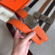 HERMES 에르메스 쉐발 리버서블 벨트 32mm