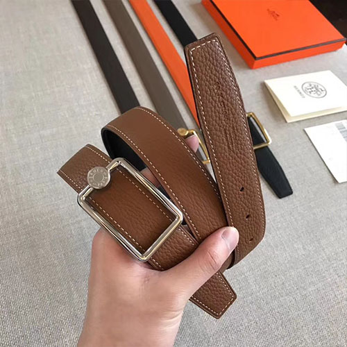 HERMES 에르메스 오스카 리버서블 벨트 32mm