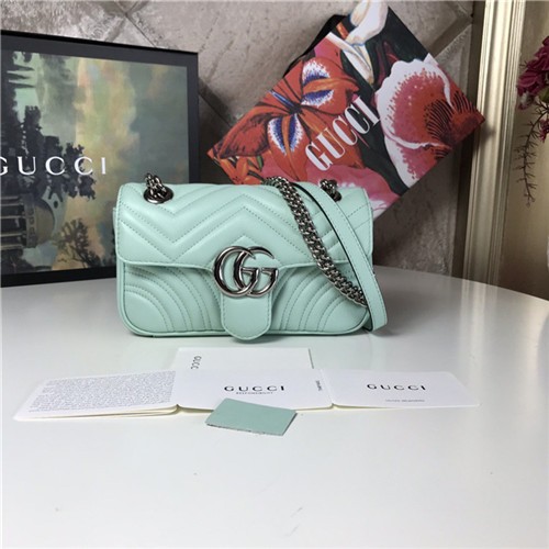 GUCCI 구찌 마몬트 마틀라세 (백하트) 446744#443497 2020/신상컬러