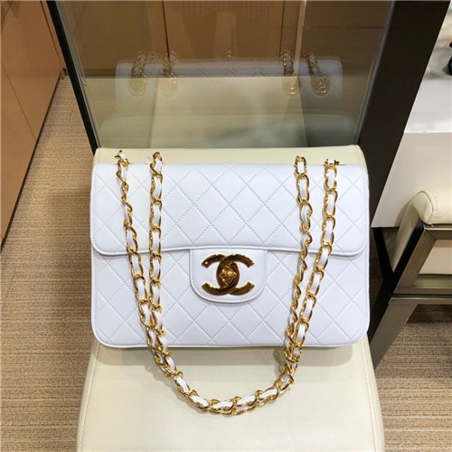 CHANEL 샤넬 빈티지 킹사이즈 로고백 A088