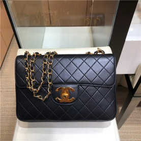 CHANEL 샤넬 빈티지 킹사이즈 로고백 A088