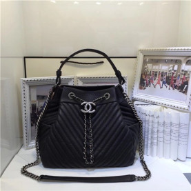 CHANEL 샤넬 버킷백 라지 A91277