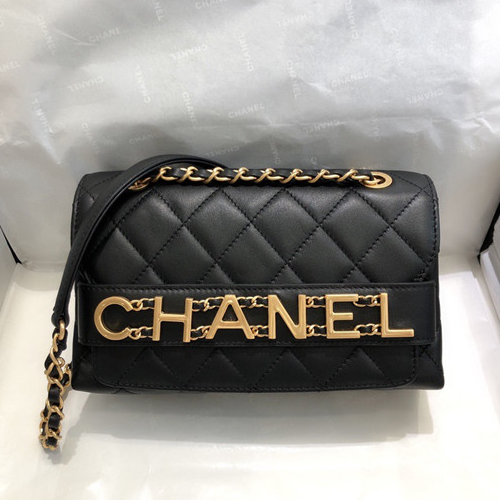 CHANEL 샤넬 레터링 플랩백 스몰 AS88817-3