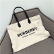 BURBERRY 버버리 캔버스 쇼핑백 B73099-1