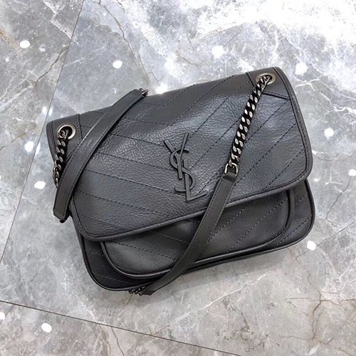 SAINT LAURENT 생로랑 빈티지선셋백 미듐 28CM  Y10532-1