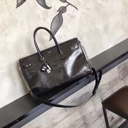 SAINT LAURENT 생로랑 빈티지레더 투웨이백 45CM Y10874