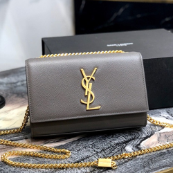SAINT LAURENT 생로랑 케이트 체인 태슬백 24CM