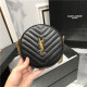 SAINT LAURENT 생로랑 VINYLE 라우드 카메라백 Y2008-1