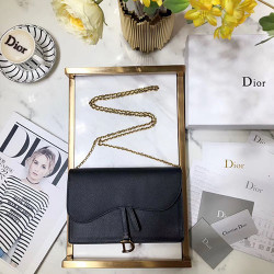 DIOR 디올 새들 체인 클러치  M9012 22CM