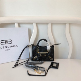 BALENCIAGA 발렌시아가 시티 모터백 미니 18CM B50091