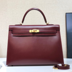 HERMES 에르메스 켈리백 35CM 오리지날 BOX  정품가죽사용 (100%수작업) H401230-2