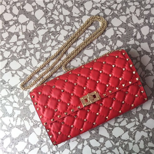 VALENTNIO 발렌티노 락스터드 체인 숄더백 B0137-2