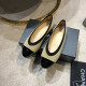 CHANEL 샤넬 단화 봄신상 굽높이2CM (250사이즈 주문제작)