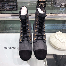 CHANEL 샤넬 부츠 (굽높이5.5CM) C50082-2 신상 (250사이즈 주문제작)