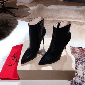 CHRISTIAN LOUBOUTIN 크리스찬루부탱 부츠 굽높이10CM (250사이즈 주문제작)