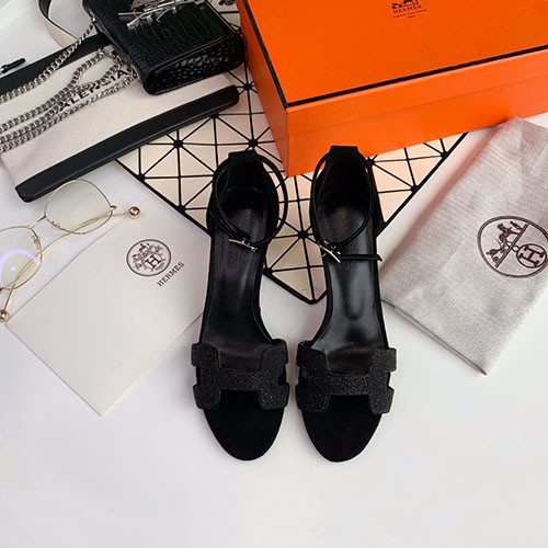 HERMES 에르메스 샌들 굽높이6CM 봄신상(220,250사이즈 주문제작)