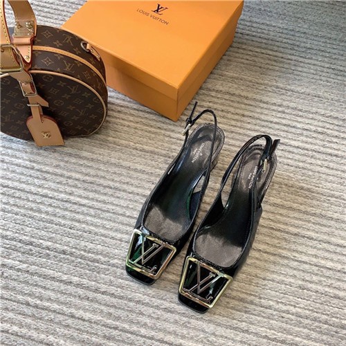 LOUIS VUITTON 루이비통 샌들 (굽높이5.5CM) L1010-2 신상 (255사이즈 주문제작)