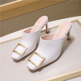 ROGER VIVIER 로저비비에 힐 슬리퍼 굽높이7.5CM  RR1991-2신상 (220,255,사이즈 주문제작)