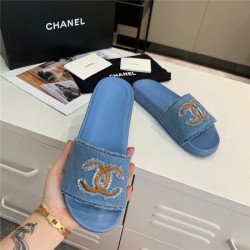 CHANEL 샤넬 여성용 데님 슬리퍼 C50995-1 2COLOR