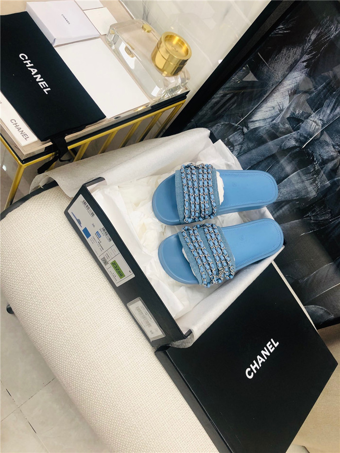 CHANEL 샤넬 여성용 슬리퍼 C47000-1 3COLOR