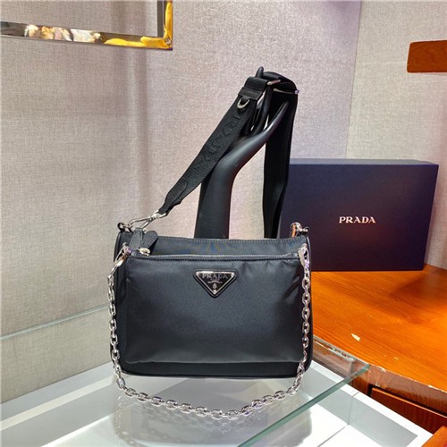 PRADA 프라다 체인 디테일 숄더백 1BH168