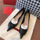VALENTINO 발렌티노 여성용 힐 (힐높이8.5CM) V65211 신상