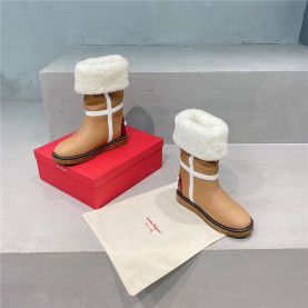 FERRAGAMO 페레가모 여성용 털부츠 F93778-2
